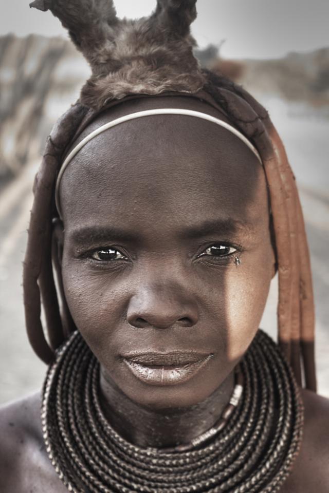 Portrait Himba Woman 3/4