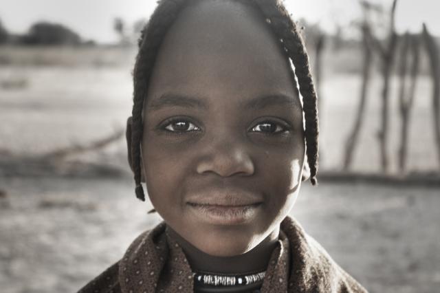 Portrait Himba Kid